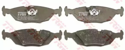 Комплект гальмівних колодок с 4 шт. дисків TRW GDB299