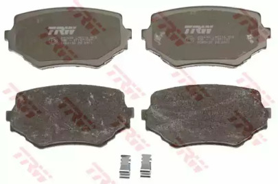 Комплект гальмівних колодок з 4 шт. дисків TRW GDB3132