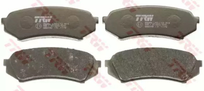 Комплект гальмівних колодок - дискові TRW GDB3198