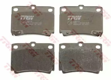 Комплект тормозных колодок COTEC TRW GDB3239