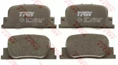 Комплект гальмівних колодок TRW GDB3278