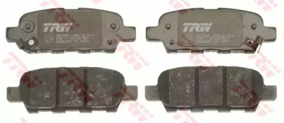 Комплект гальмівних колодок з 4 шт. дисків TRW GDB3294