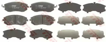 Комплект гальмівних колодок - дискові TRW GDB3328
