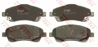 Комплект гальмівних колодок с 4 шт. дисків TRW GDB3336