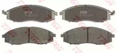 Комплект гальмівних колодок с 4 шт. дисків TRW GDB3340