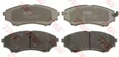 Комплект гальмівних колодок с 4 шт. дисків TRW GDB3403