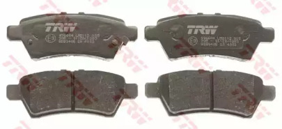 Комплект гальмівних колодок TRW GDB3405