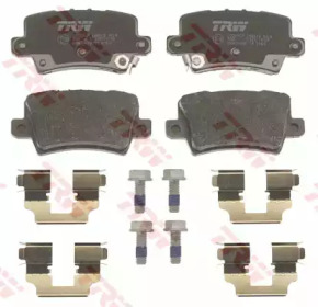 Комплект тормозных колодок COTEC TRW GDB3408