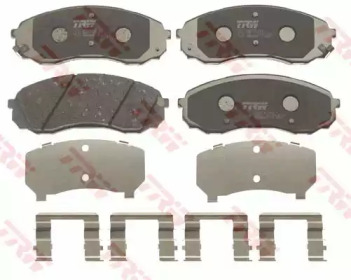 Комплект тормозных колодок COTEC TRW GDB3448