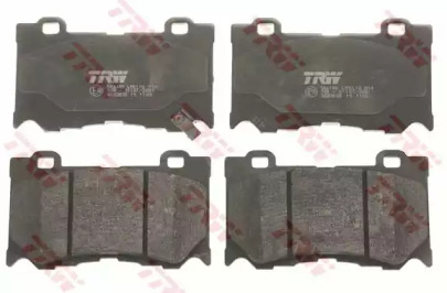 Комплект гальмівних колодок с 4 шт. дисків TRW GDB3505