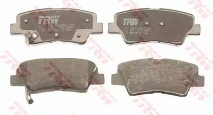 Комплект гальмівних колодок с 4 шт. дисків TRW GDB3569
