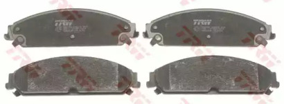 Комплект гальмівних колодок з 4 шт. дисків TRW GDB4134