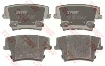 Комплект гальмівних колодок з 4 шт. дисків TRW GDB4135