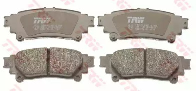 Комплект гальмівних колодок з 4 шт. дисків TRW GDB4174
