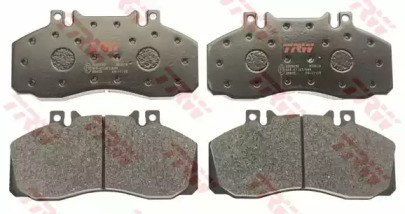 Комплект гальмівних колодок с 4 шт. дисків TRW GDB5050