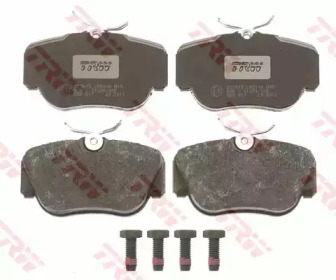 Гальмівні колодки TRW GDB817