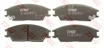 Комплект гальмівних колодок с 4 шт. дисків TRW GDB893
