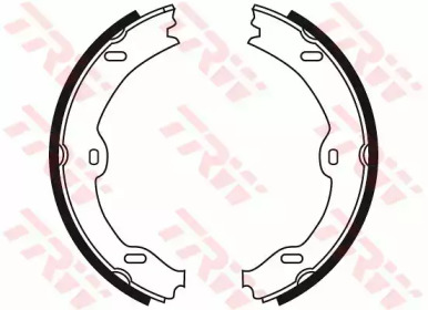 Комлект тормозных накладок TRW GS8721