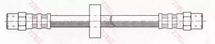 Гальмівний шланг TRW PHA106