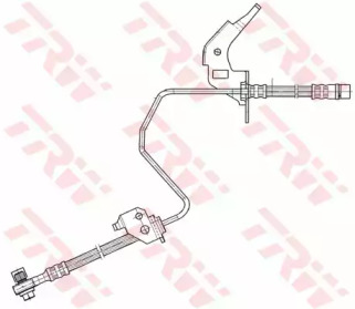 Гальмівний шланг TRW PHD567