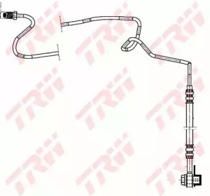 Шланг тормозной гідравлічний TRW PHD942