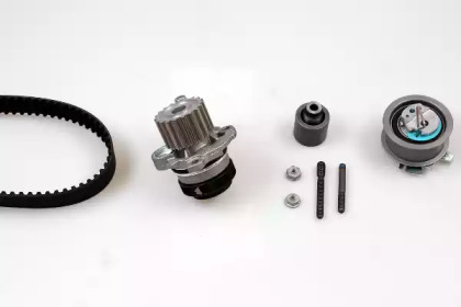 Комплект ГРМ + помпа VW Caddy III 07-10-/Golf IV/V 00-11/Passat 1.9T/2.0 TDI 00-09 (120x30) Hepu PK05500