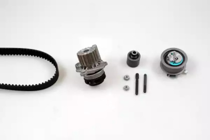 Комплект ГРМ + помпа VW Golf IV/Passat 1.9TDI 00-05/Seat Leon/Ibiza 1.9TDI 00-08 (120x30)(P551) Hepu PK05510