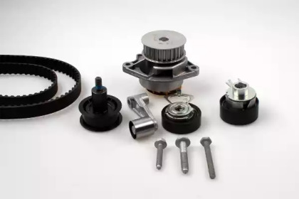 Комплект ГРМ + помпа VW Golf/Bora/Seat 1.4 V16 97-06(130x20/58x17) Hepu PK05571
