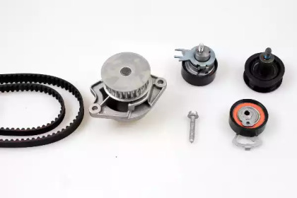 Комплект ГРМ + помпа VW Golf/Caddy III 1.4i 06-10/Skoda Octavia 04-13 (130x20/58x17) Hepu PK05572