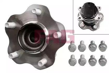 Підшипник маточини (задньої) Nissan Qashqai/X-trail 1.5-2.0 dCI 07- FAG 713 6139 20