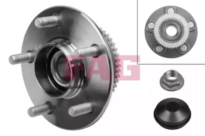 Підшипник маточини (задньої) Nissan Primera 02-08 (+ABS) FAG 713 6139 70