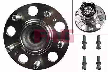 Підшипник маточини (задньої) Kia Ceed 1.6 CRDi 06-12 FAG 713 6265 70