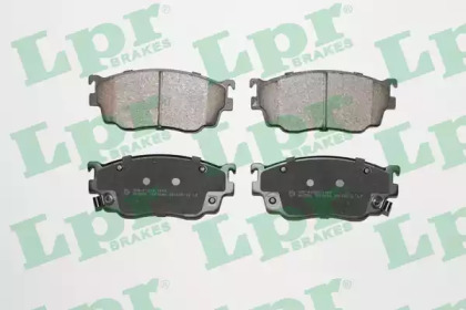 Комплект гальмівних колодок с 4 шт. дисків LPR 05P1046