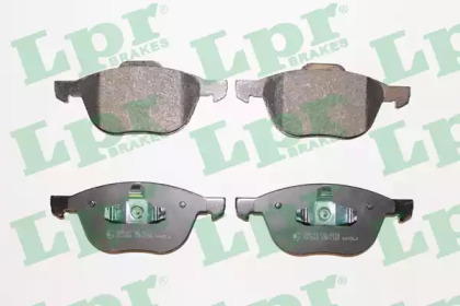 Комплект гальмівних колодок з 4 шт. дисків LPR 05P1190