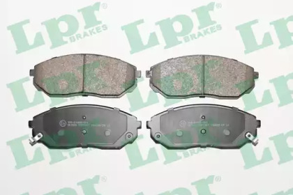 ДИСКОВІ КОЛОДКИ LPR 05P1207