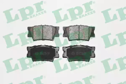 Комплект гальмівних колодок с 4 шт. дисків LPR 05P1281