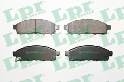 Комплект гальмівних колодок с 4 шт. дисків LPR 05P1319