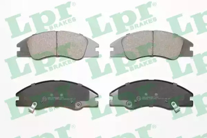 Комплект гальмівних колодок з 4 шт. дисків LPR 05P1349