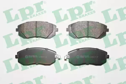 Комплект гальмівних колодок с 4 шт. дисків LPR 05P1363