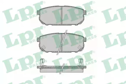 ДИСКОВІ КОЛОДКИ LPR 05P1370