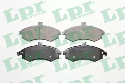 Комплект дискових гальмівних колодок LPR 05P1374