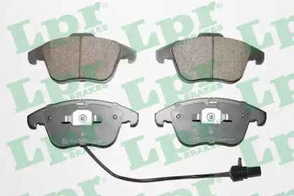 Комплект гальмівних колодок с 4 шт. дисків LPR 05P1391