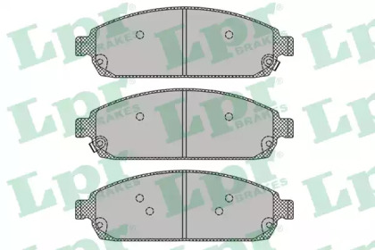 Гальмівні колодки LPR 05P1403