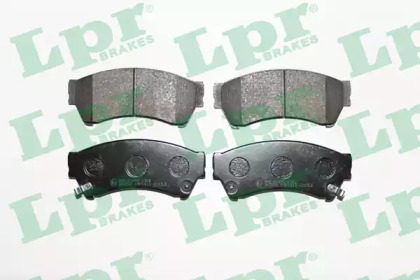 Комплект гальмівних колодок с 4 шт. дисків LPR 05P1413