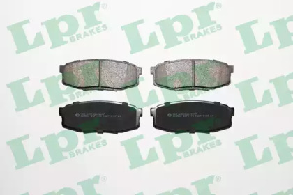 Комплект гальмівних колодок с 4 шт. дисків LPR 05P1419
