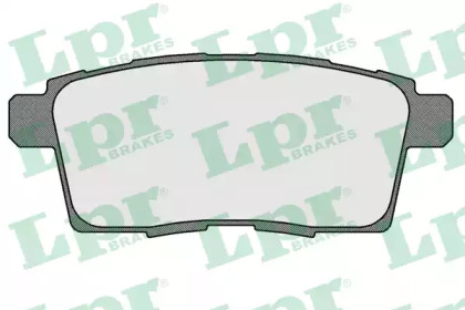 Комплект гальмівних колодок с 4 шт. дисків LPR 05P1572