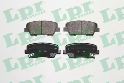 Комплект тормозных колодок LPR 05P1625