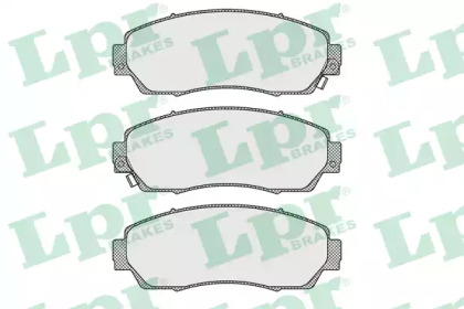 Комплект гальмівних колодок с 4 шт. дисків LPR 05P1634