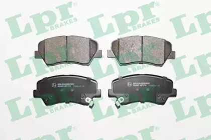 ДИСКОВІ КОЛОДКИ LPR 05P1753