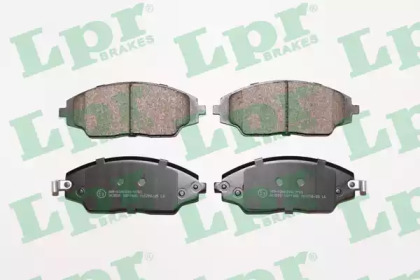 Комплект гальмівних колодок з 4 шт. дисків LPR 05P1846